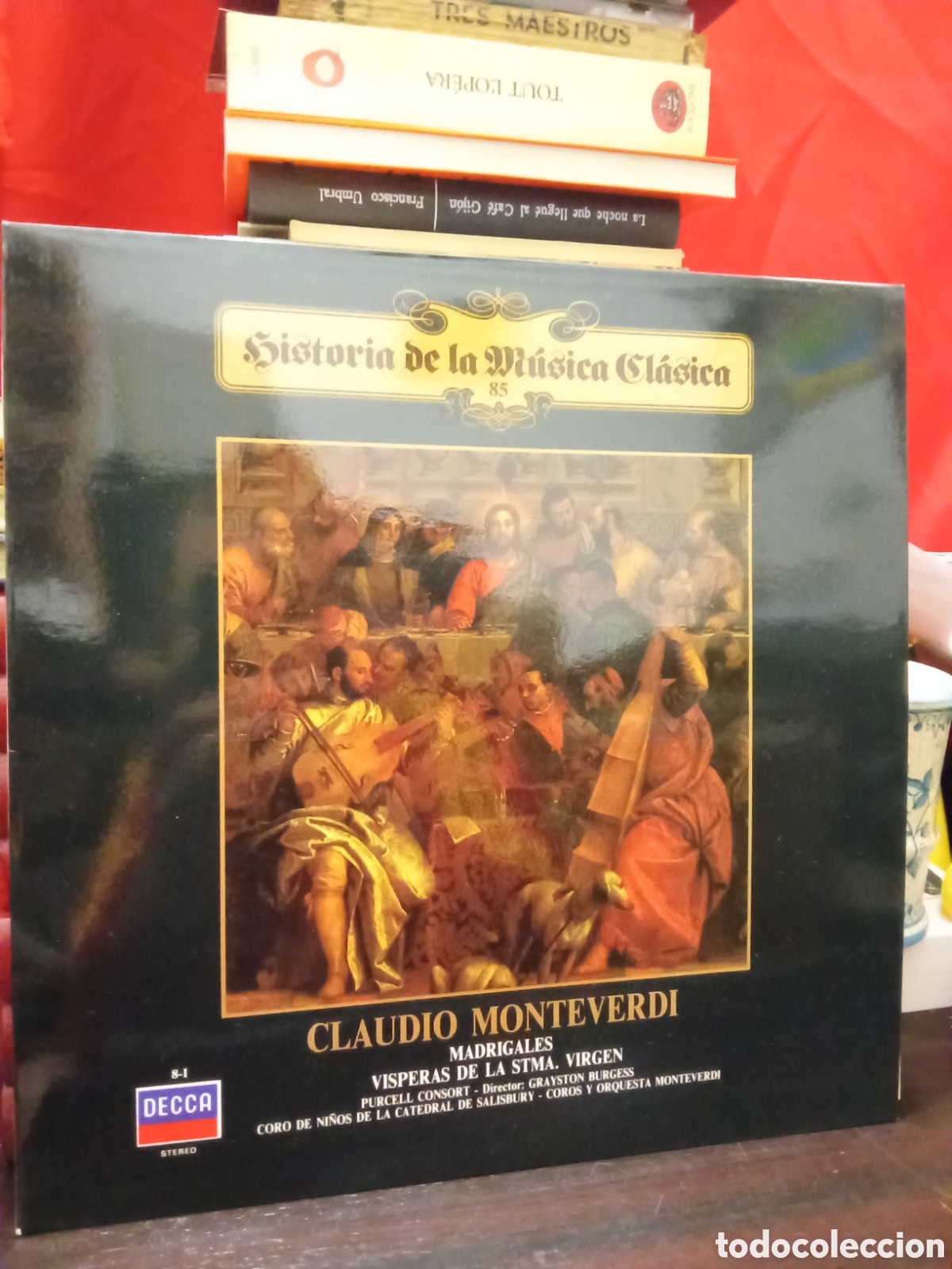 Discos de vinilo: CLAUDIO MONTEVERDI - decca LP