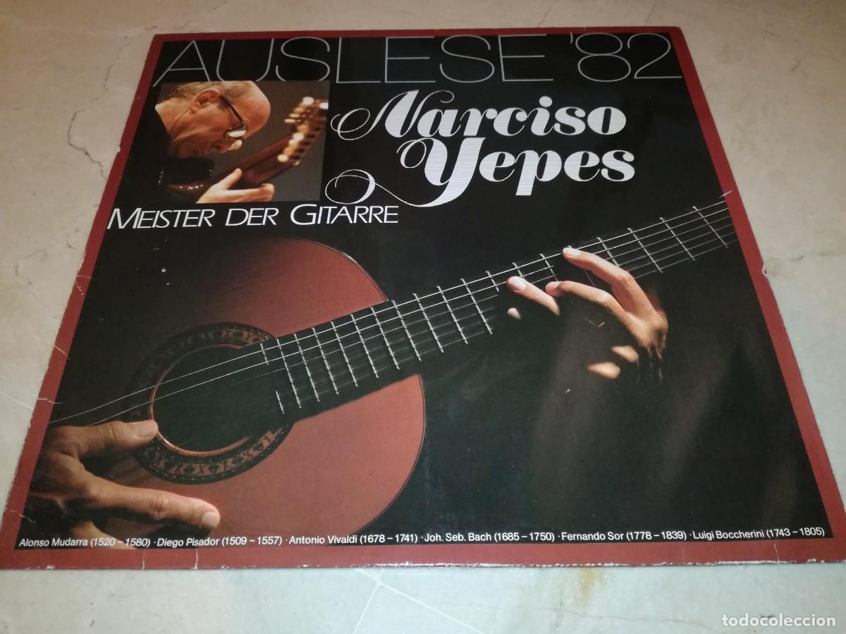 Discos de vinilo: NARCISO YEPES-DIE HOHE KUNST DES GITARRENSPIELS-VINILO EN EXCELENTE ESTADO