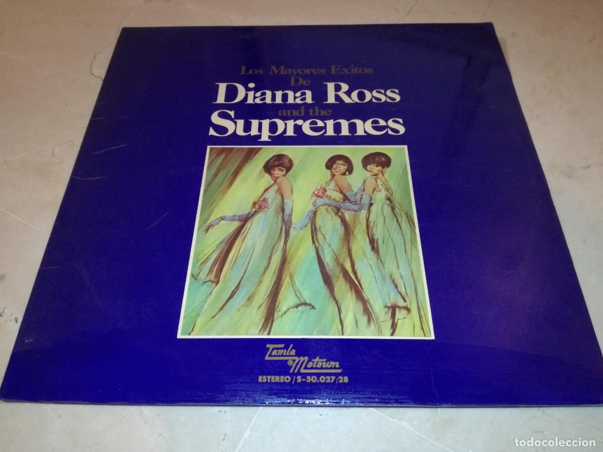 Discos de vinilo: LOS MAYORES EXITOS DE DIANA ROSS AND THE SUPREMES-DOBLE LP-ORIGINAL ESPA&Ntilde;OL 1974