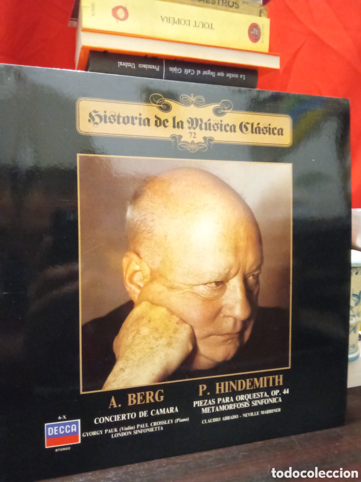 Discos de vinilo: A. BERG P. HINDEMITH - decca LP