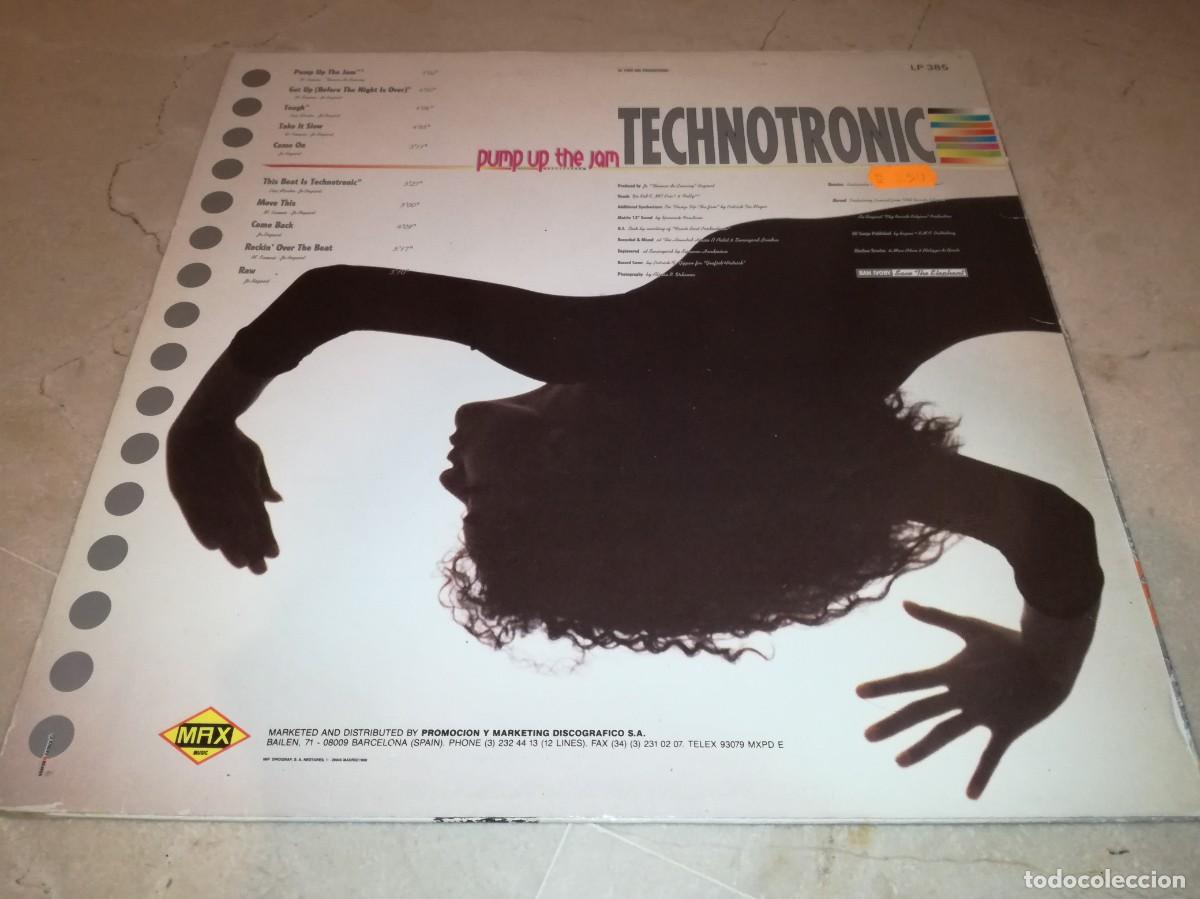 Discos de vinilo: TECHNOTRONIC-PUMP UP THE JAM-ORIGINAL ESPA&Ntilde;OL 1989 - Foto 2