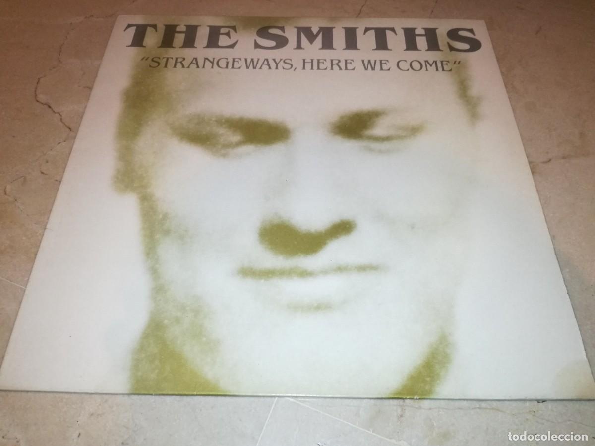 Discos de vinilo: THE SMITHS-STRANGEWAYS, HERE WE COME-CONTIENE ENCARTE-ORIGINAL ESPA&Ntilde;OL 1987-EN MUY BUEN ESTADO