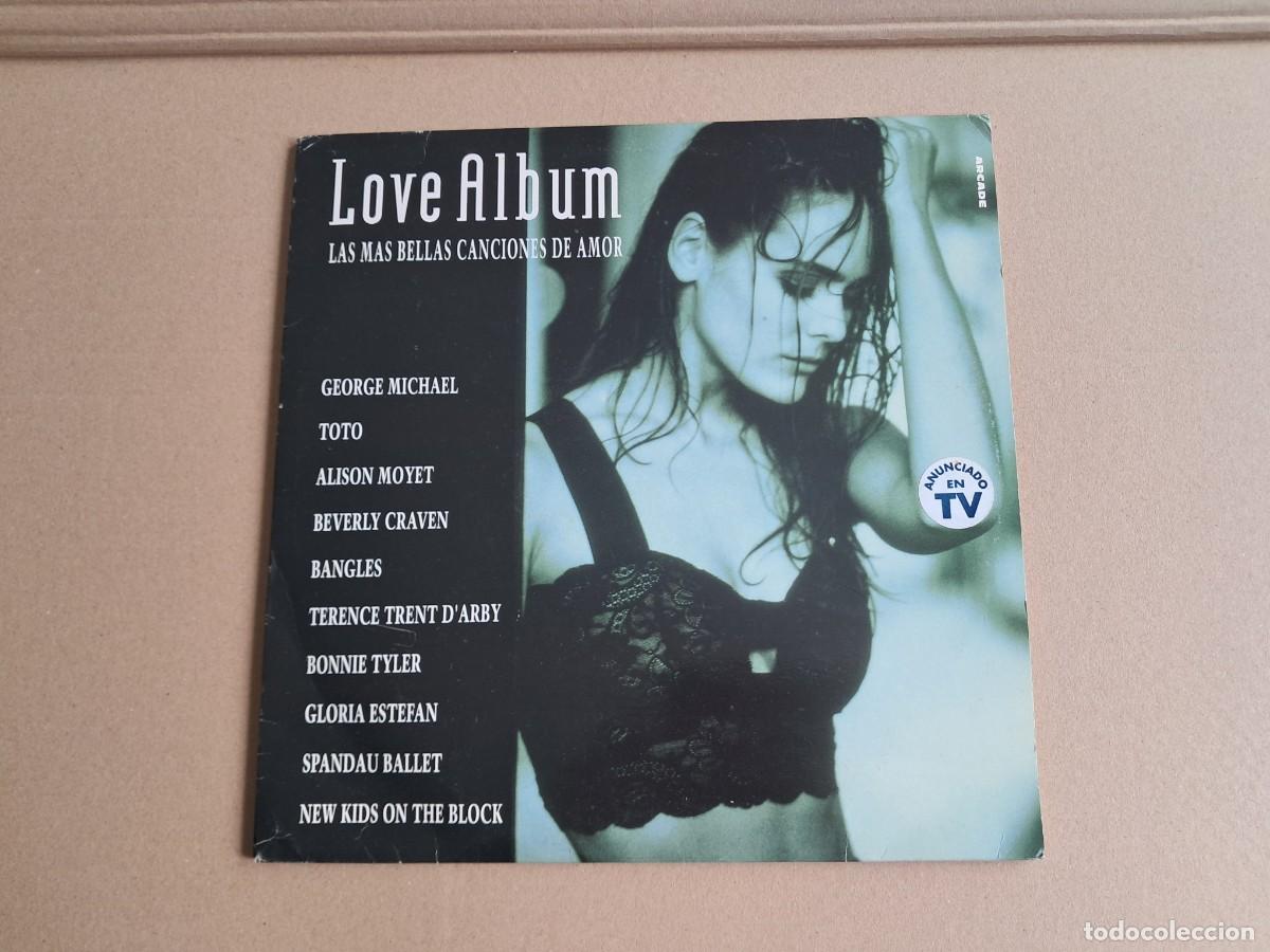 Discos de vinilo: VARIOS ARTISTAS - LOVE ALBUM LAS MAS BELLAS CANCIONES DE AMOR DOBLE LP 1992