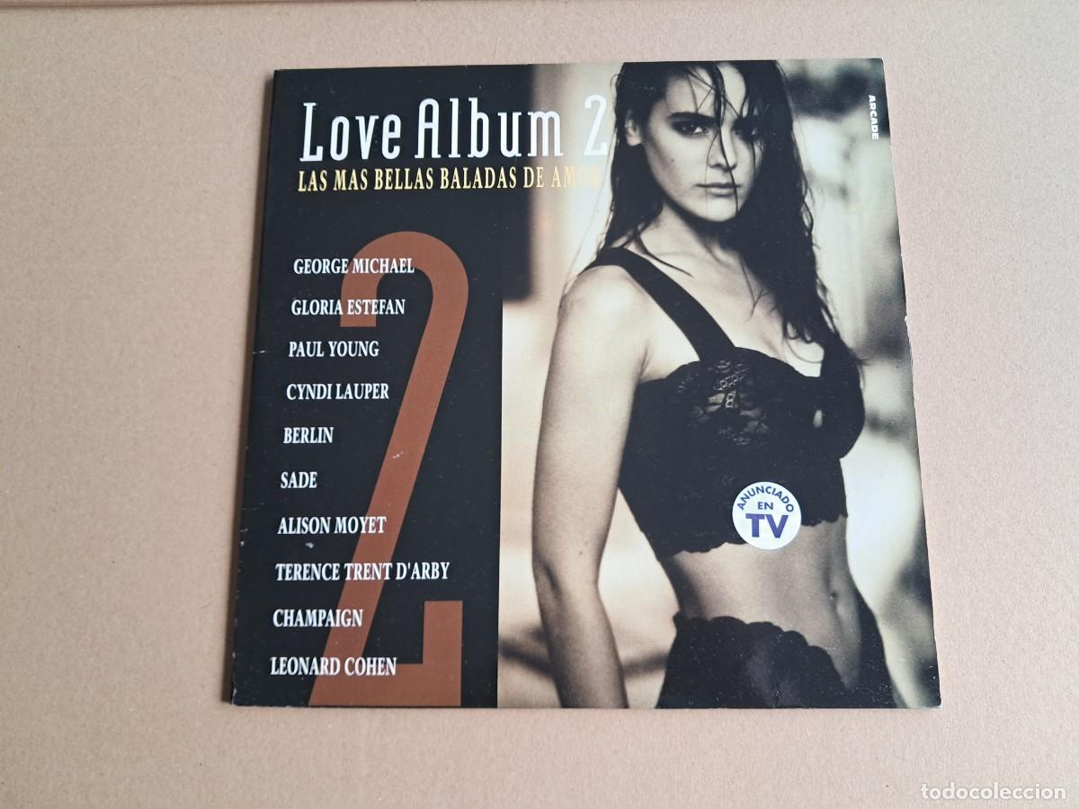 Discos de vinilo: VARIOS ARTISTAS - LOVE ALBUM 2 LAS MAS BELLAS CANCIONES DE AMOR DOBLE LP 1992