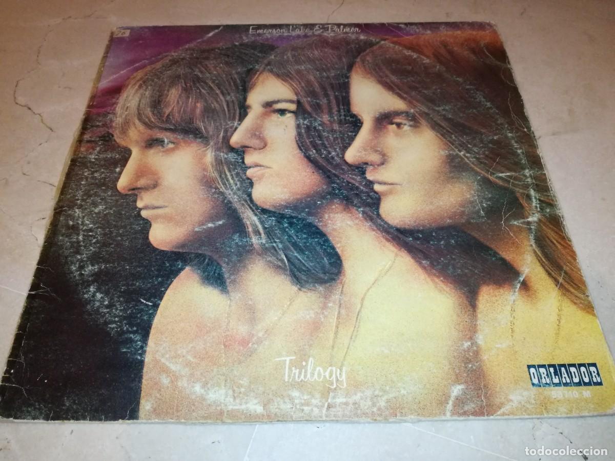 Discos de vinilo: EMERSON, LAKE & PALMER-TRILOGY-EDICI&Oacute;N ORIGINAL ESPA&Ntilde;OLA DE ORLADOR 1973