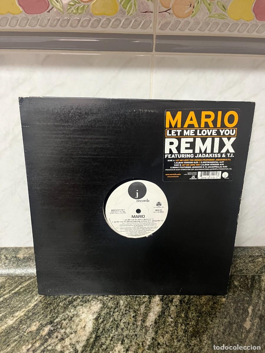 Discos de vinilo: Mario Let Me Love You (Remix)