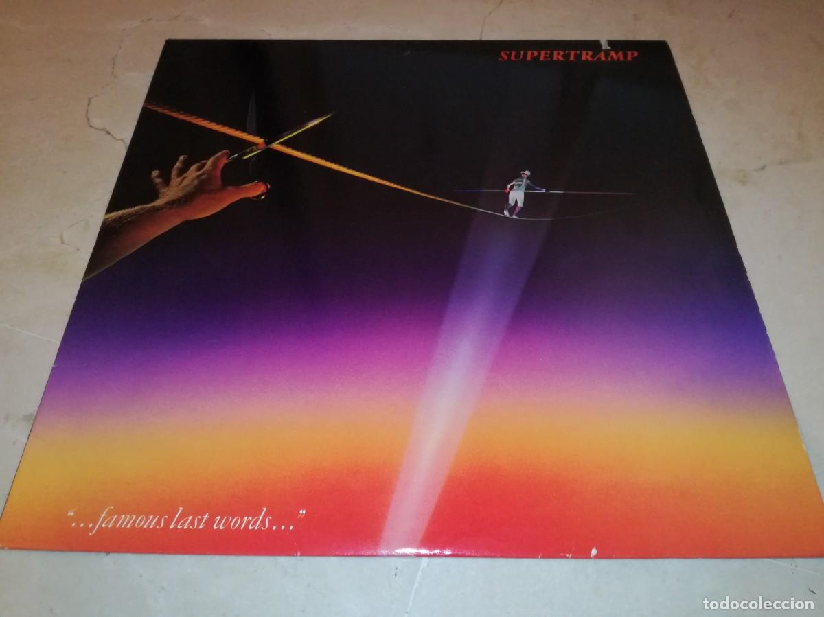 Discos de vinilo: SUPERTRAMP-...FAMOUS LAST WORDS-CONTIENE ENCARTE-CONTIENE ENCARTE-ORIGINAL USA 1982