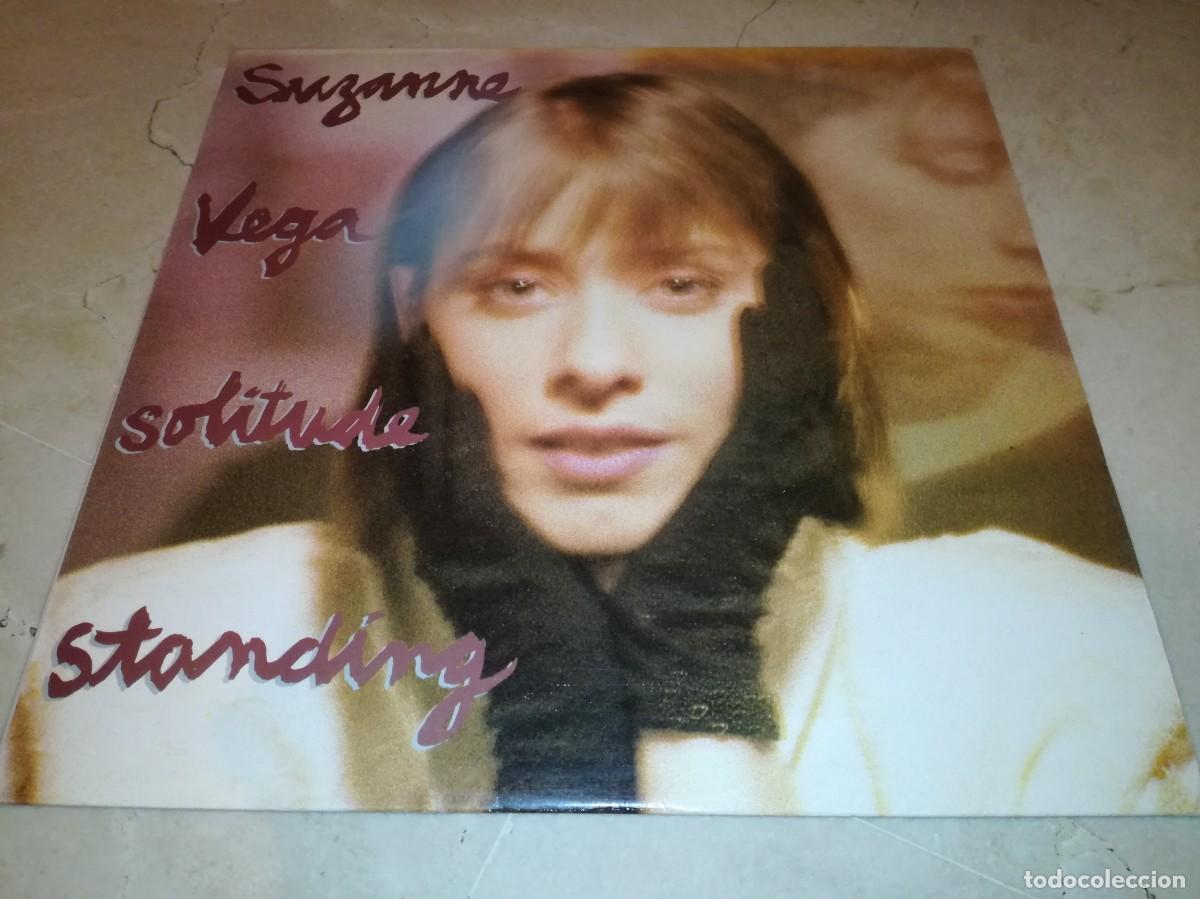 Discos de vinilo: SUZANNA VEGA-SOLITUDE STANDING-CONTIENE ENCARTE-ORIGINAL ESPA&Ntilde;OL 1987