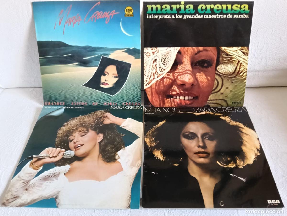 Discos de vinilo: MARIA CREUSA Magnifico Lote 4 Lps Excelente estado .Ver titulos y dem&aacute;s informaci&oacute;n en fotos.Posible