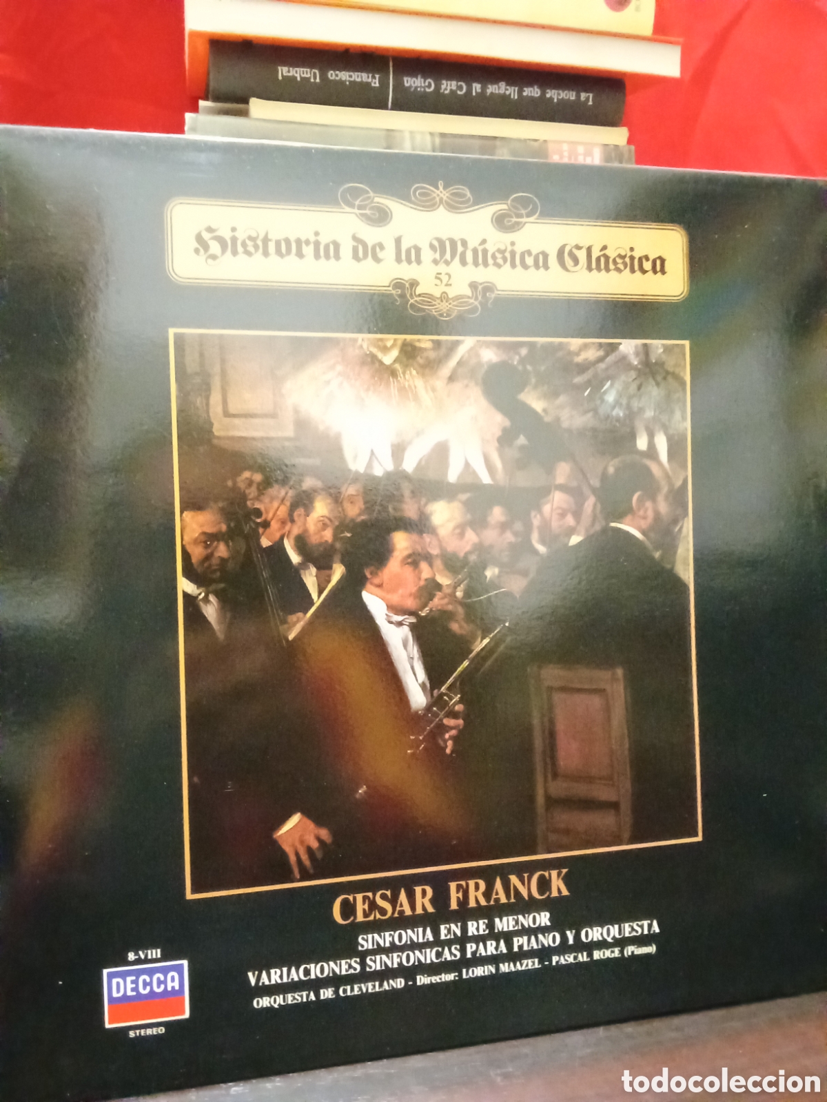 Discos de vinilo: CESAR FRANK - SINF&Oacute;NIA EN RE MENOR - decca LP