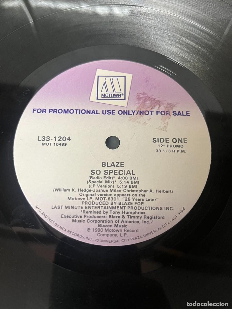 Discos de vinilo: Blaze &lrm;&ndash; So Special MAXI - Foto 3