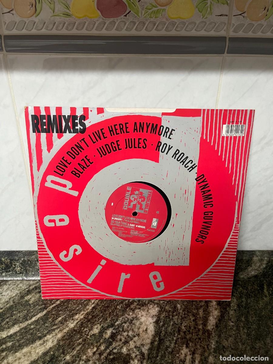 Discos de vinilo: Double Trouble Love Don't Live Here Anymore (Remixes)