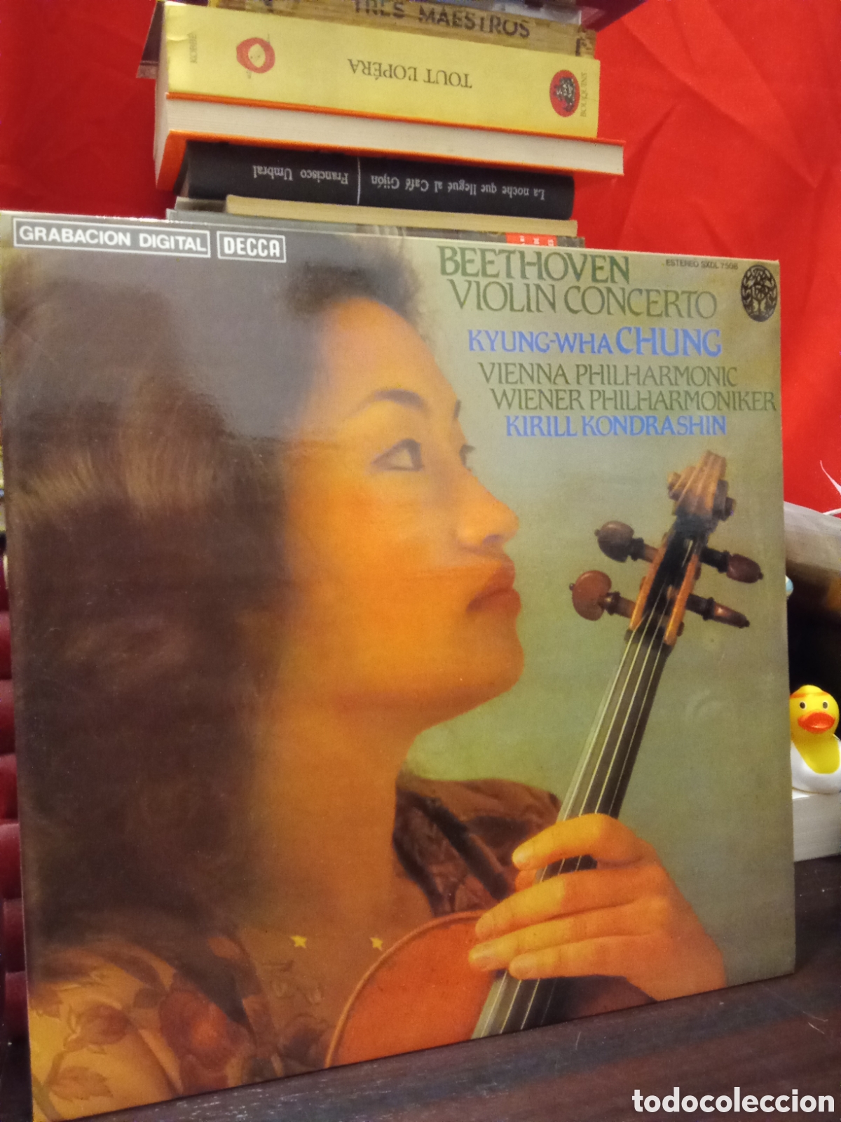 Discos de vinilo: BEETHOVEN VIOL&Iacute;N CONCERTO - decca LP