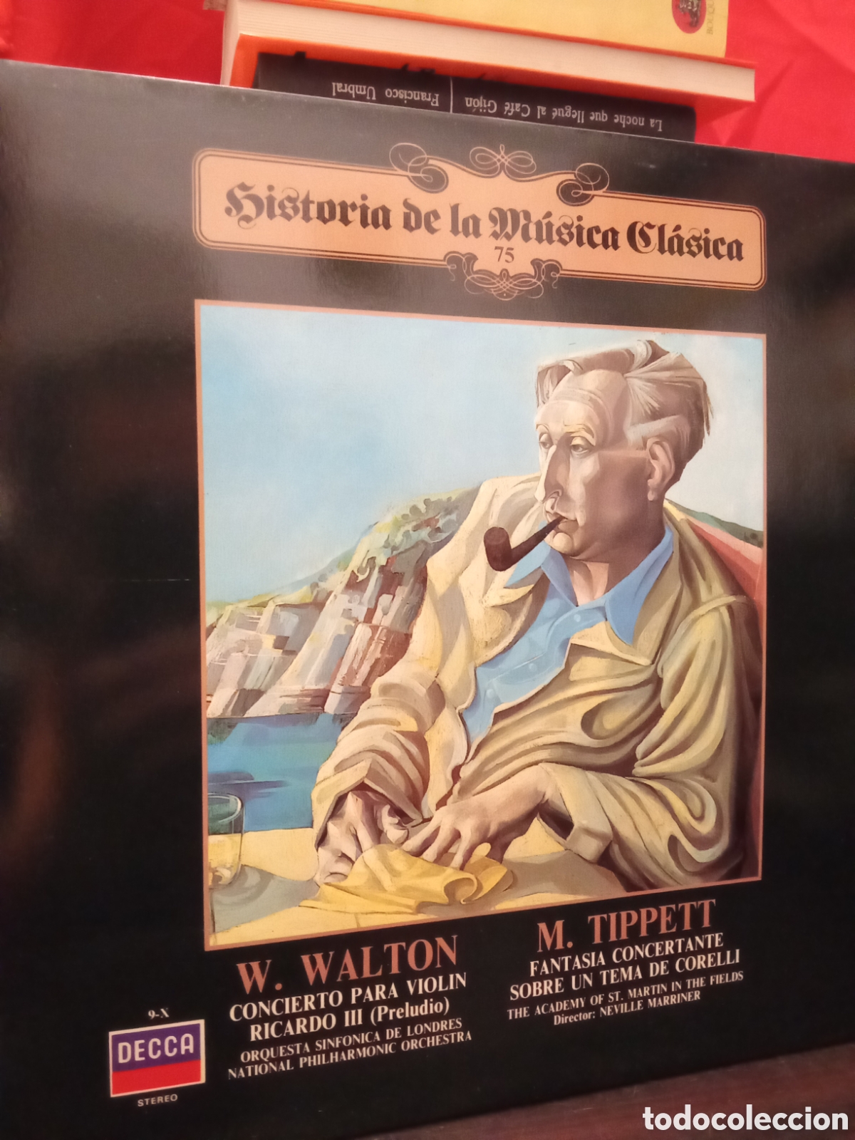 Discos de vinilo: W. WALTON M. TIPPETT - decca LP