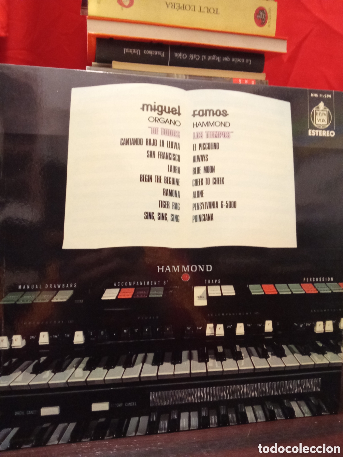 Discos de vinilo: MIGUEL RAMOS - &Oacute;RGANO HAMMOND - DE TODOS LOS TIEMPOS hispavox LP