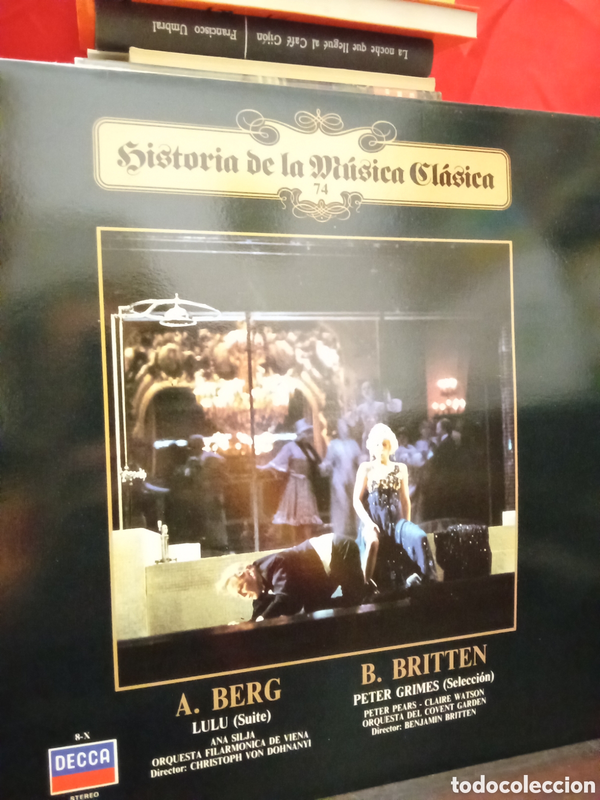 Discos de vinilo: A. BERG B. BRITTEN - decca LP