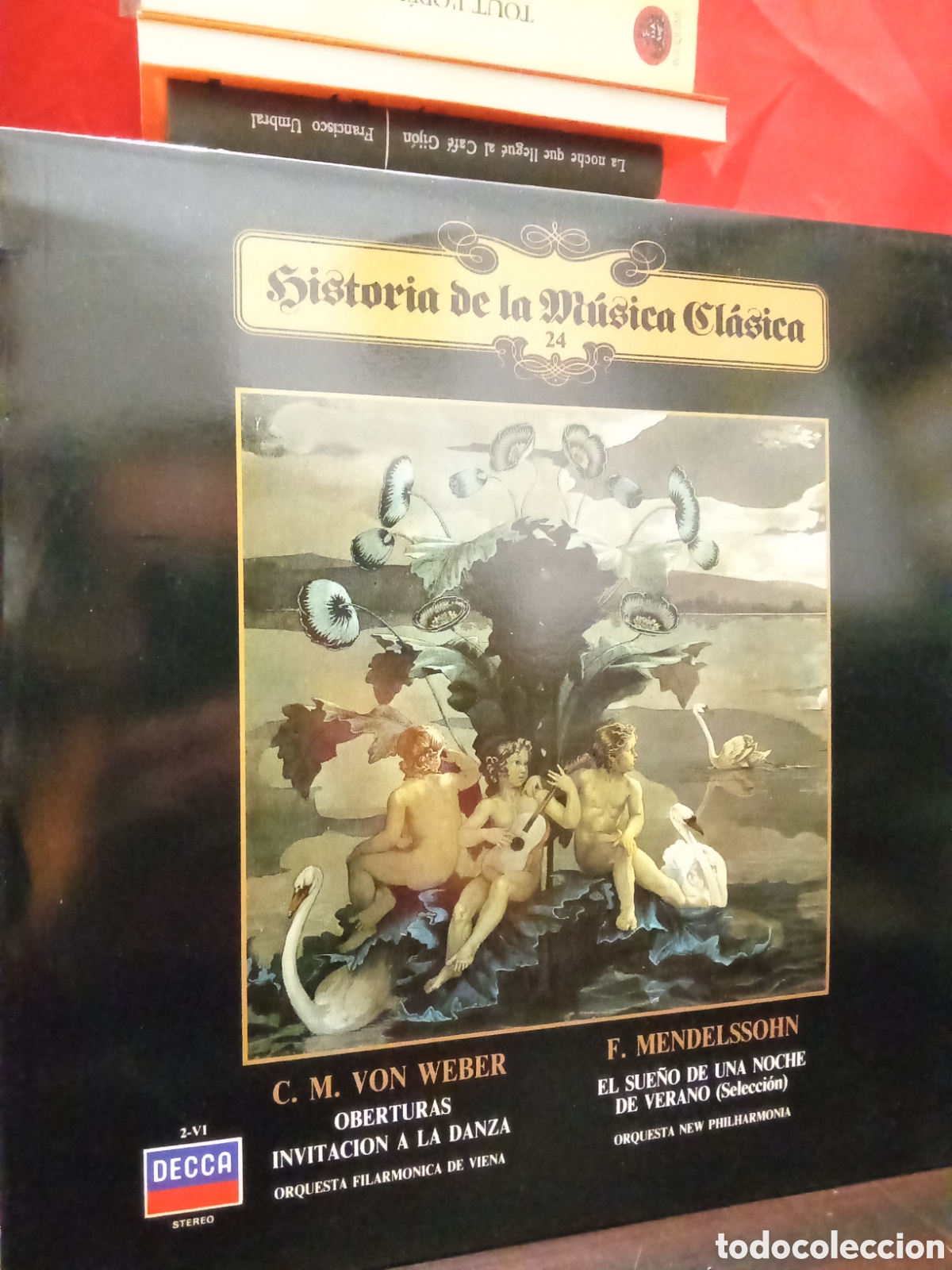 Discos de vinilo: C.M. VON WEBER - F. MENDELSSOHN - decca LP