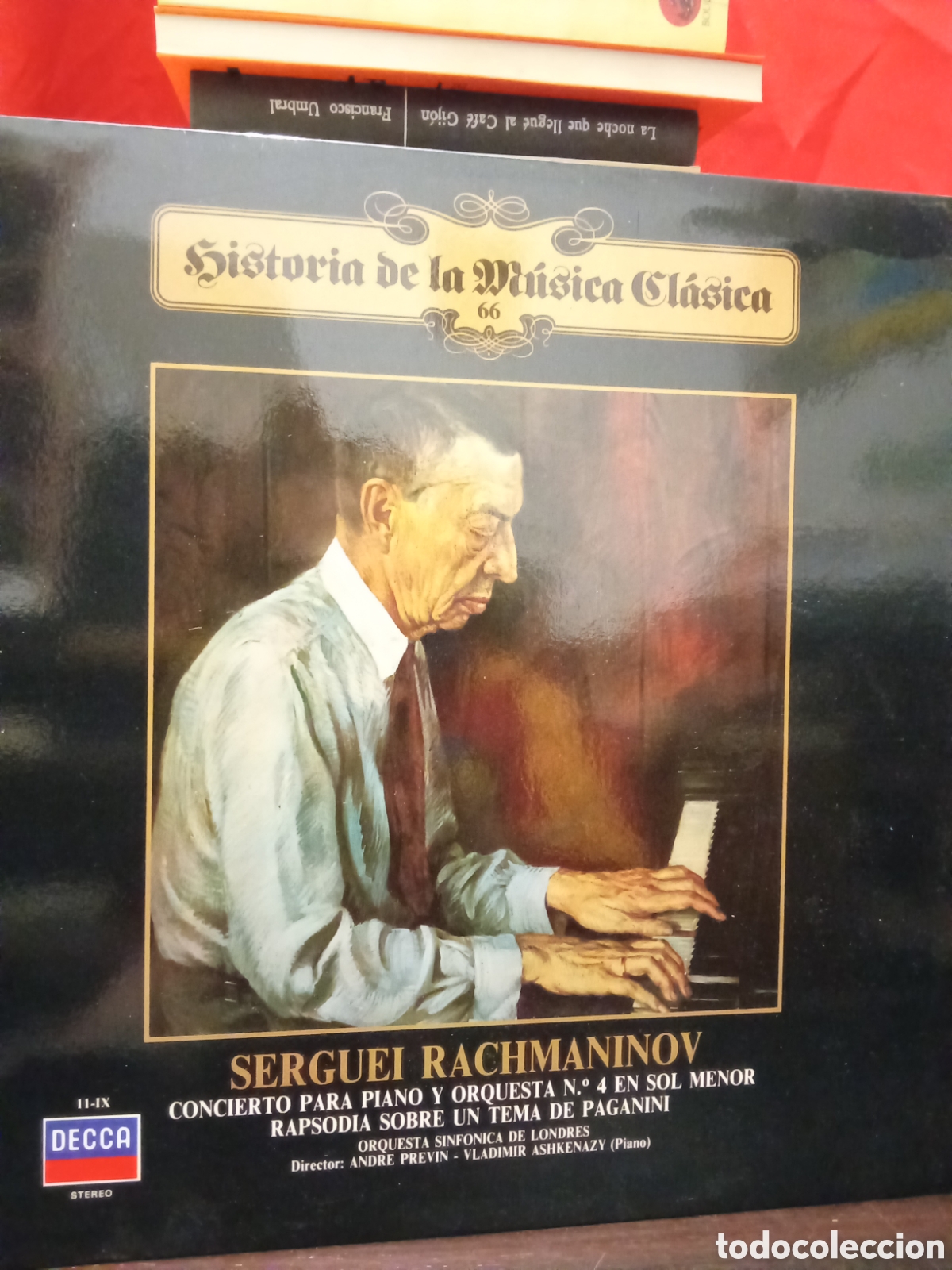 Discos de vinilo: SERGUEI RACHMANINOV - CONCIERTO PARA PIANO Y ORQUESTA - decca LP