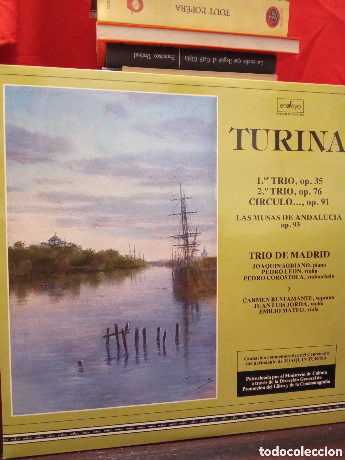 Discos de vinilo: TURINA - LAS MUSAS DE ANDALUC&Iacute;A / TRIO DE MADRID - 2 LP