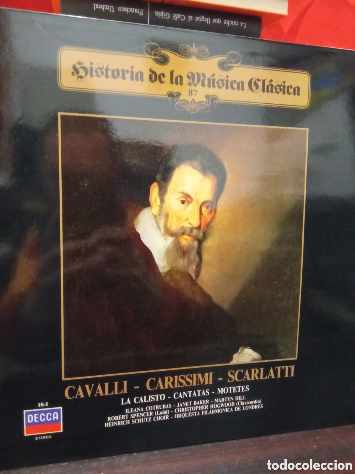 Discos de vinilo: CAVALLI - CARISSIMI - SCARLATTI - decca LP