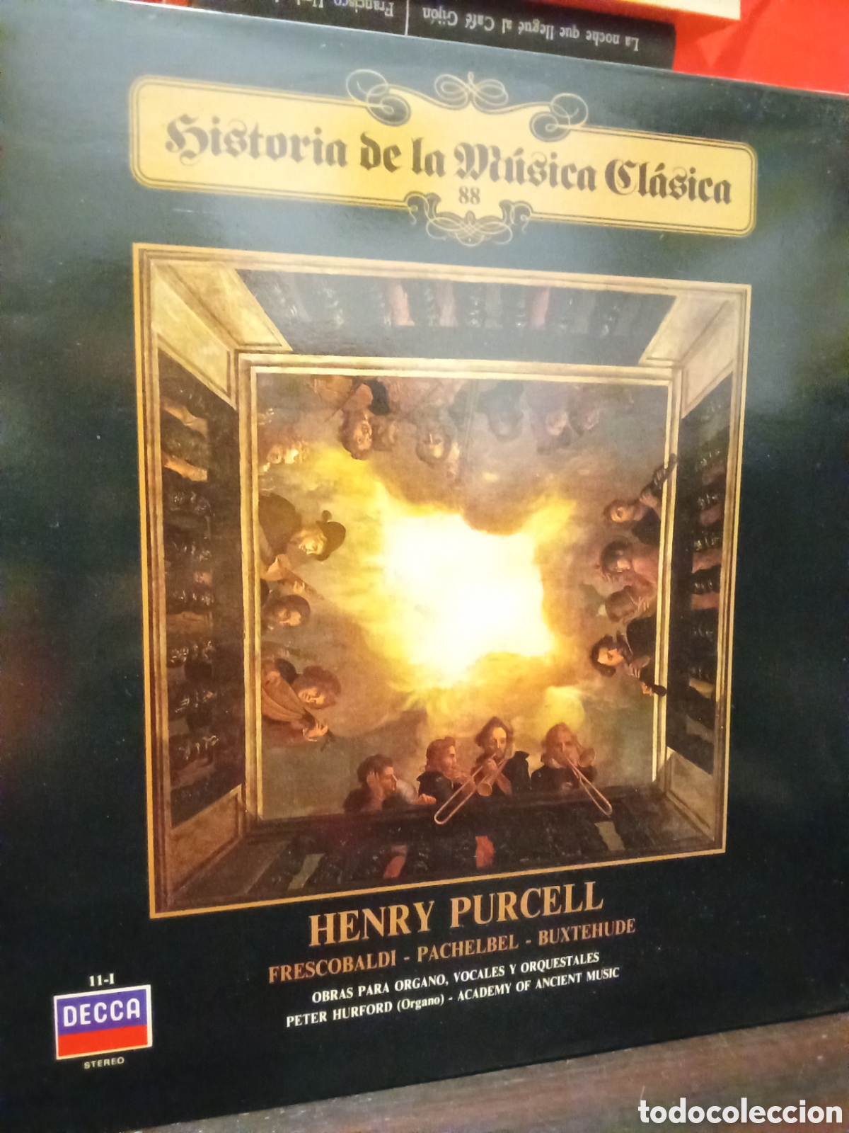 Discos de vinilo: HENRY PURCELL - FRESCOBALDI - PACHELBEL - BUXTEHUDE - decca LP