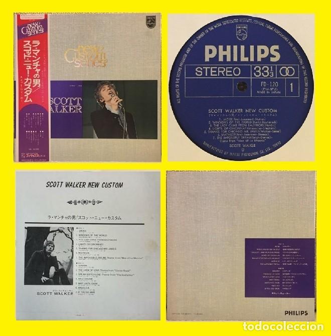 Discos de vinilo: Scott Walker - new custom 60s - 14 TEMAS RARE EDT ORG JAPAN + INSERT + OBI, TODO EXC !!!!