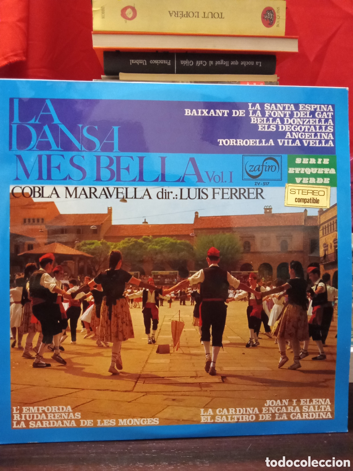 Discos de vinilo: LA DANSA MES BELLA Vol. 1 - COBLA MARAVELLA dir LUIS FERRER - zafiro stereo LP