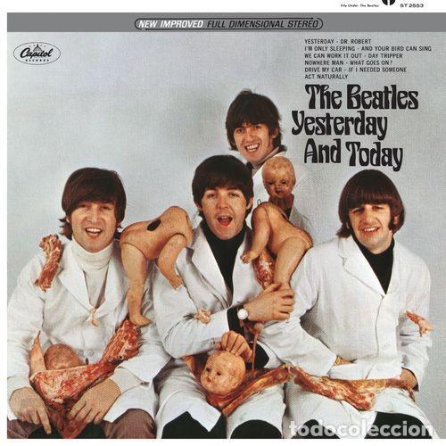 Discos de vinilo: THE BEATLES YESTERDAY AND TODAY LP VINILO COLOR AZUL