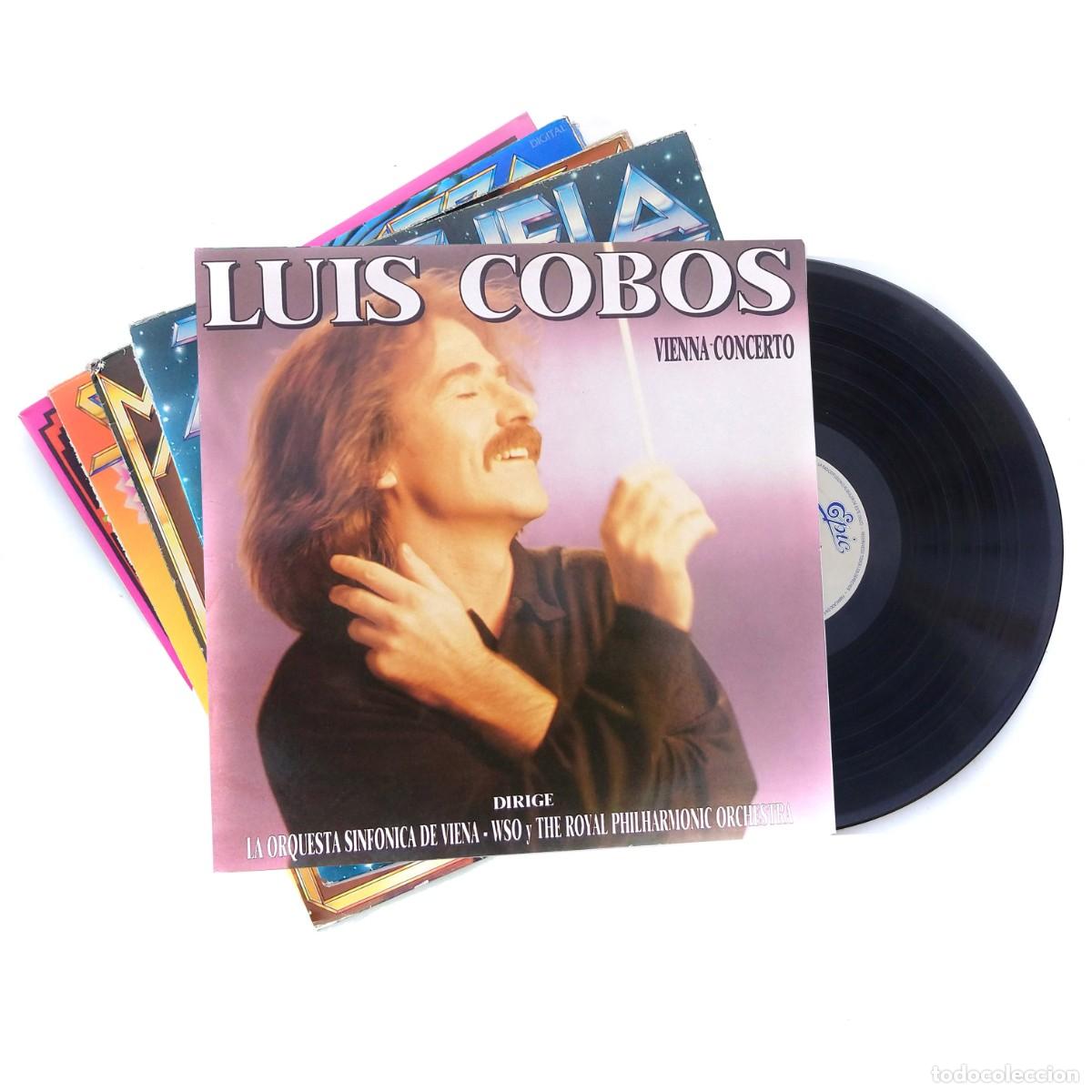 Discos de vinil: LUiS COBOS Lote 6 LP Vienna Concerto Tempo d'Italia Zarzuela Mas Sol y Sombra Mexicano