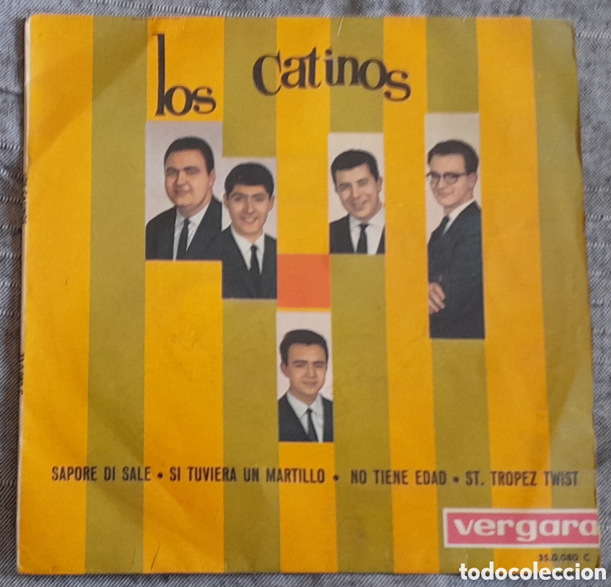 Discos de vinilo: LOS CATINOS - SAPORE DI SALE + 3 - VERGARA 1964