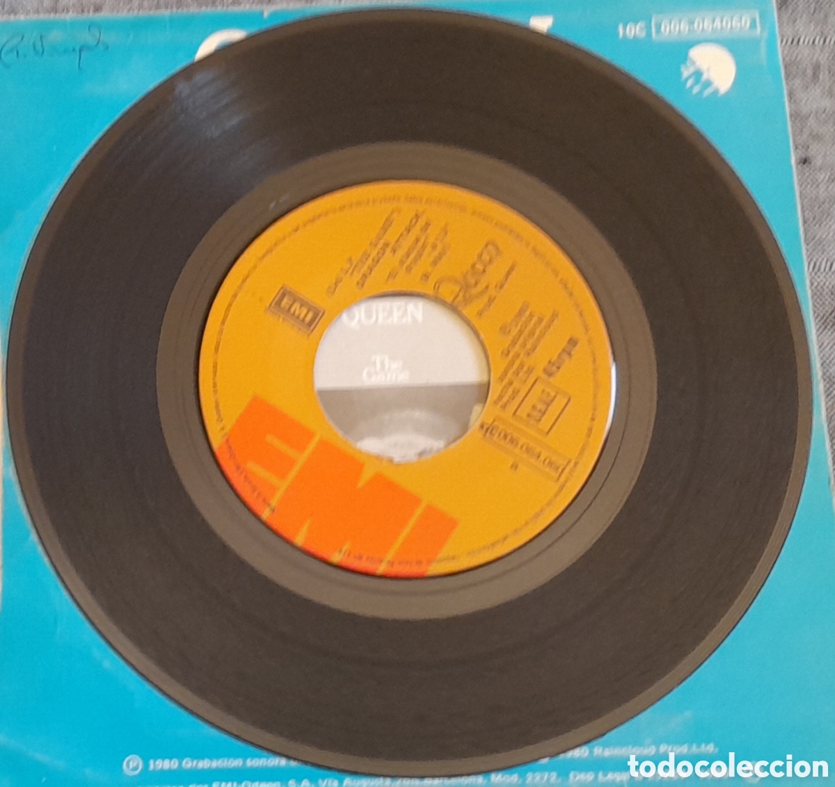 Discos de vinilo: QUEEN - ANOTHER ONE BITES THE DUST - DRAGON ATTACK - EMI-ODEON 1980 - Foto 4