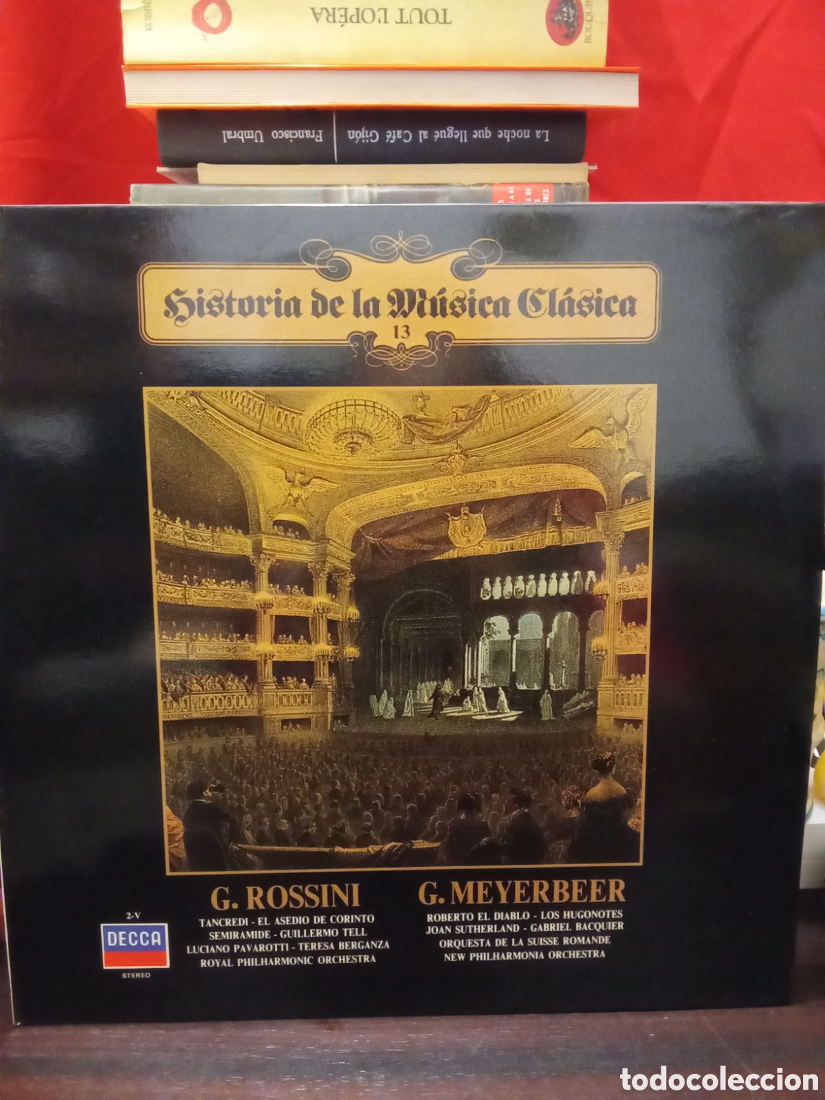 Discos de vinilo: G. ROSSINI G. MEYERBEER - decca LP
