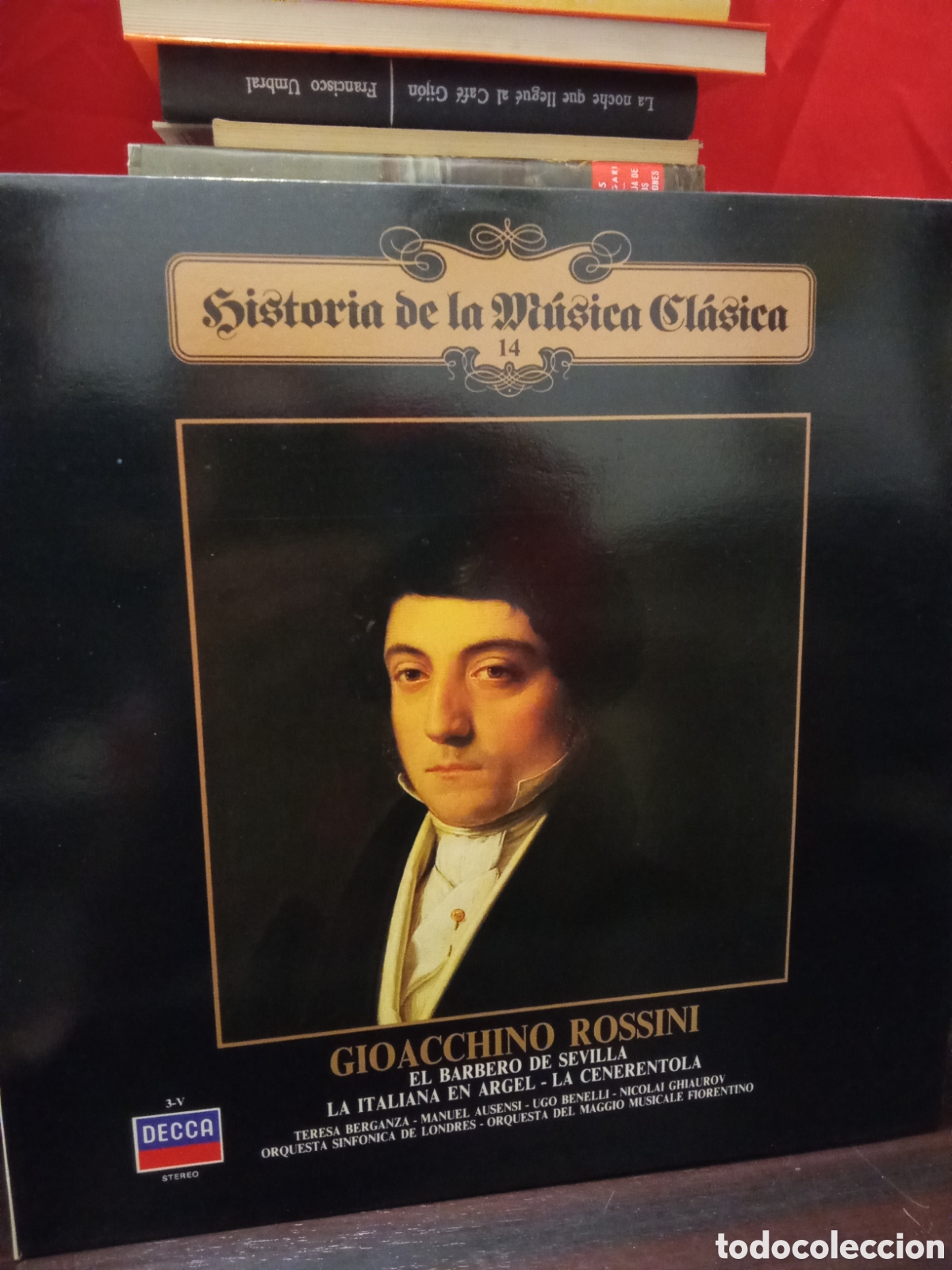 Discos de vinilo: GIOACCHINO ROSSINI - EL BARBERO DE SEVILLA - decca LP