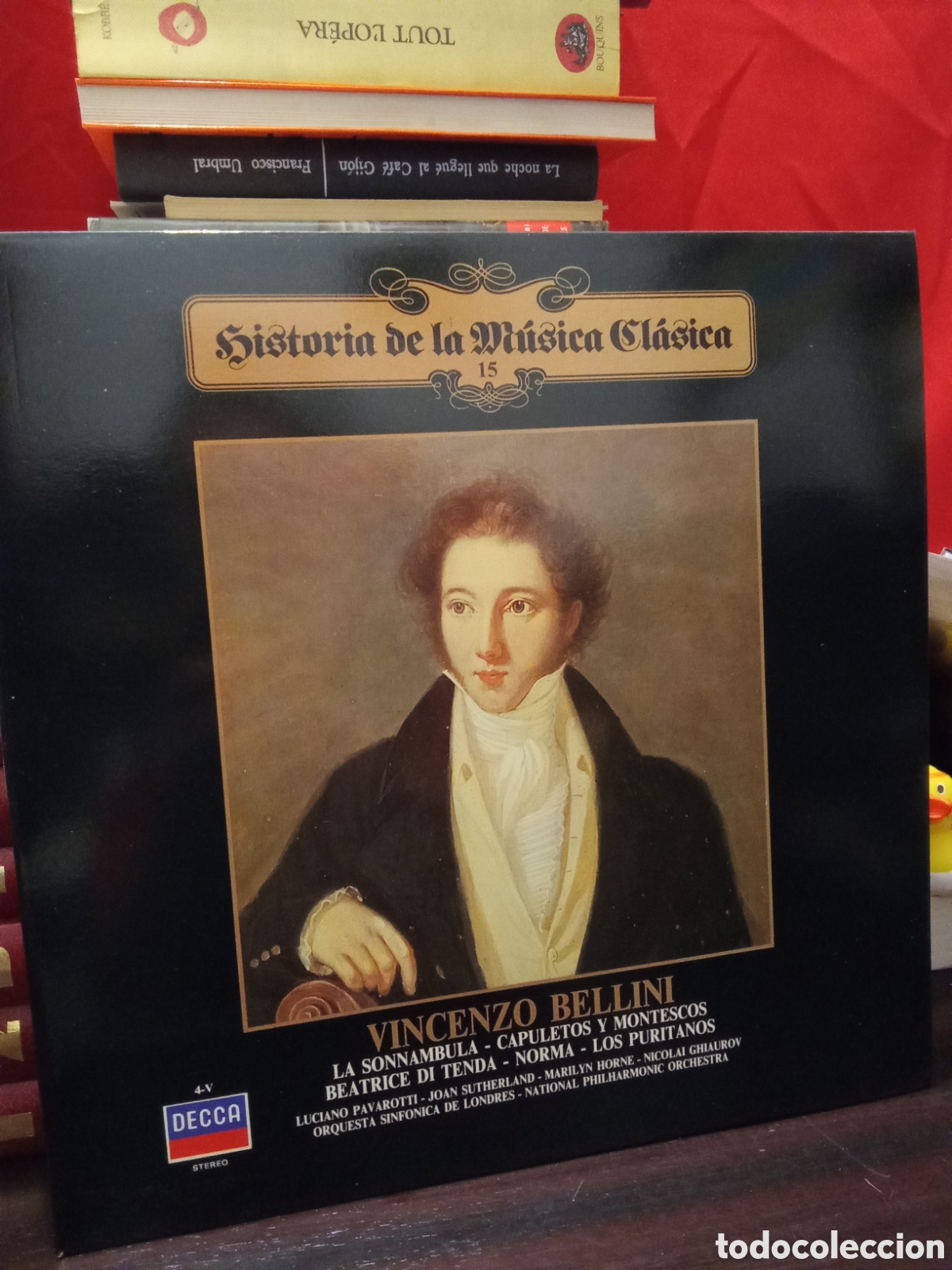 Discos de vinilo: VICENZO BELLINI - LA SONNAMBULA - decca LP