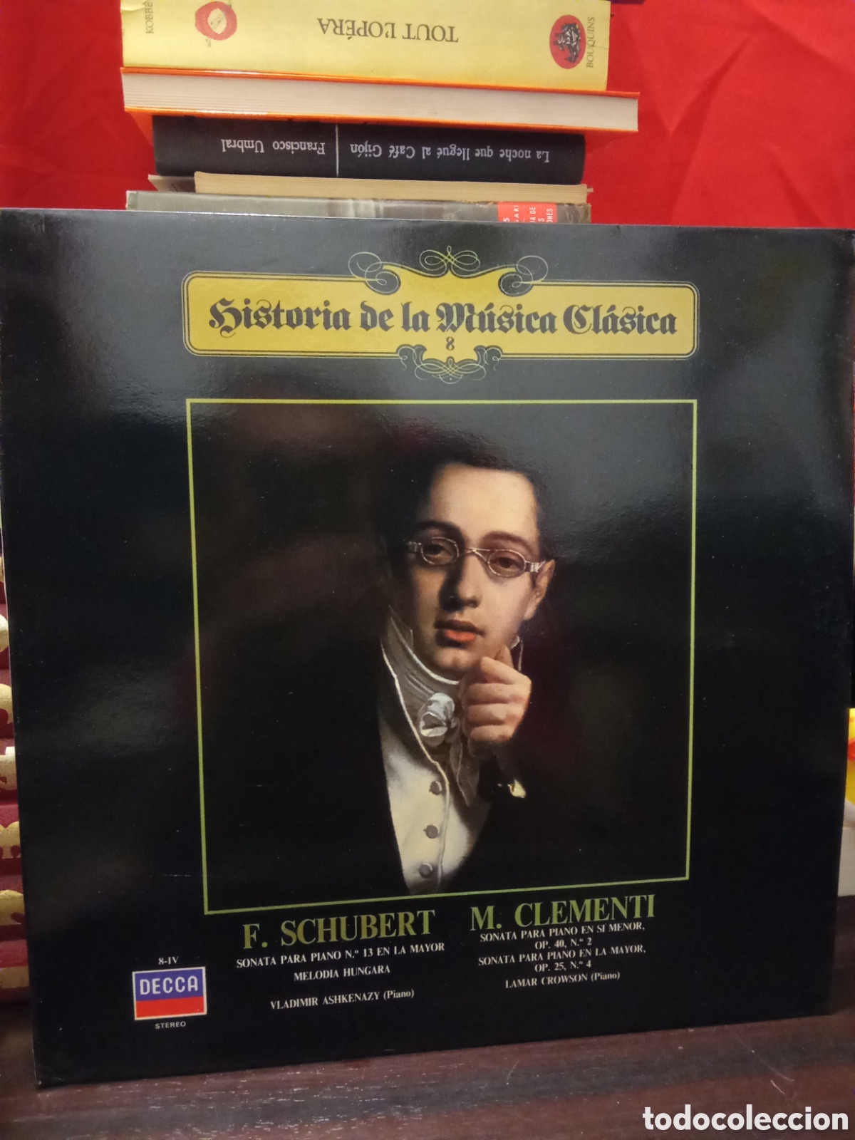 Discos de vinilo: F. SCHUBERT M. CLEMENTI - decca LP