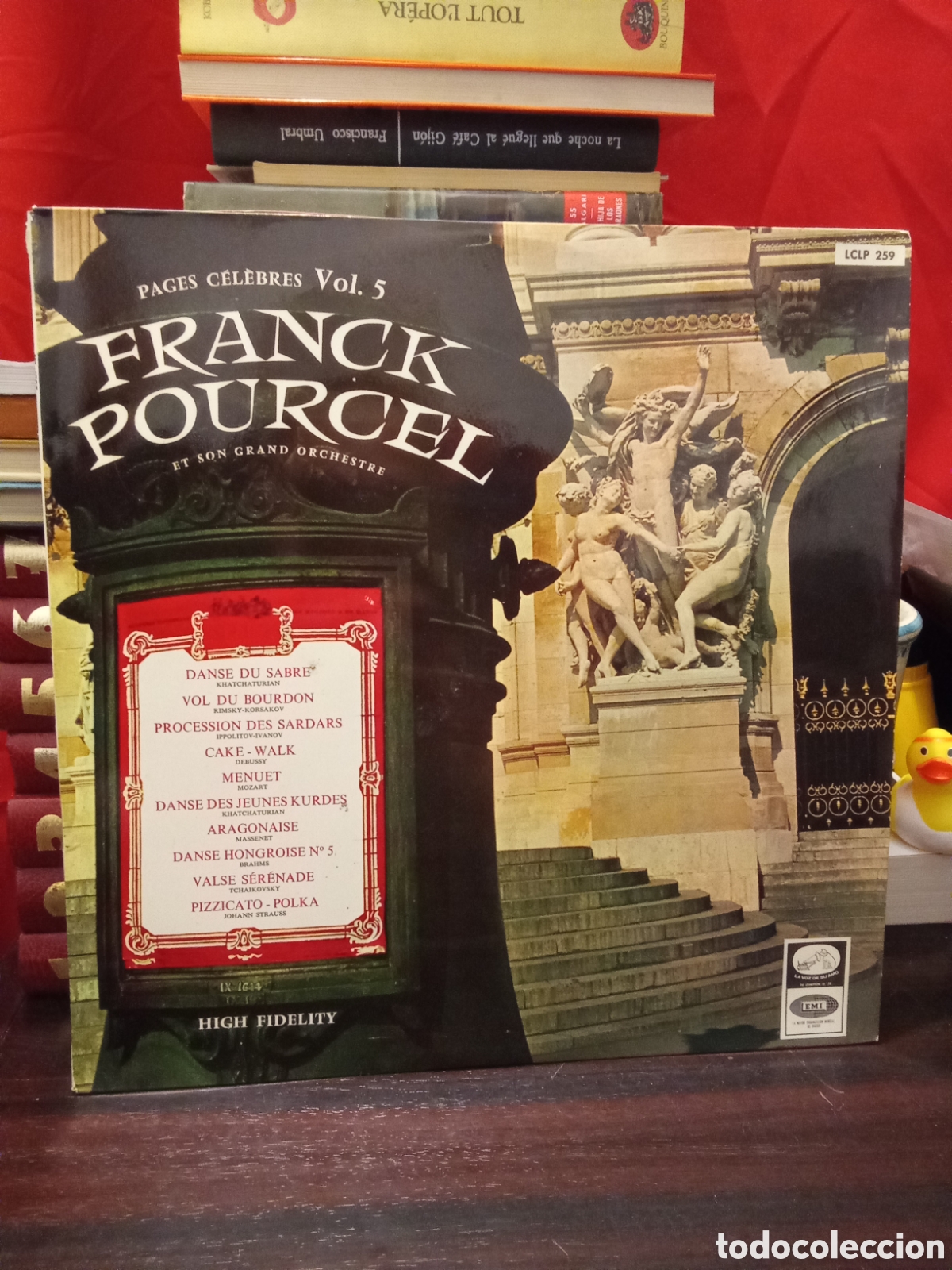 Discos de vinilo: FRANK POURCEL - PAGES CELEBRES Vol. 5 - emi la voz de su amo LP