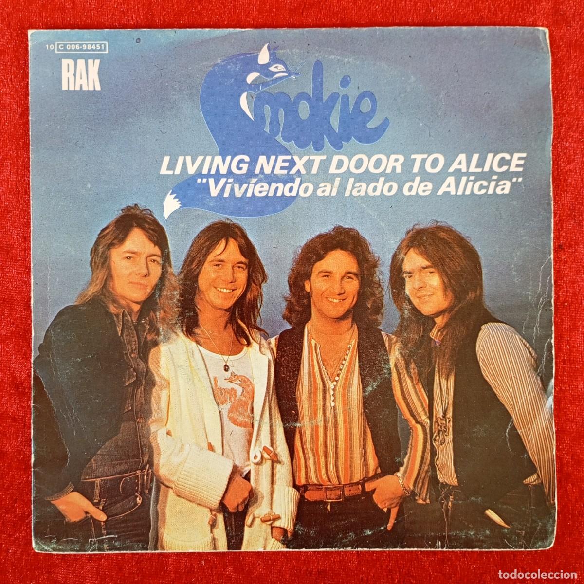 Discos de vinilo: SMOKIE - LIVING NEXT DOOR TO ALICE, RUN TO YOU - SINGLE VINILO - RAK - 10 C 006-98.451 / 3171