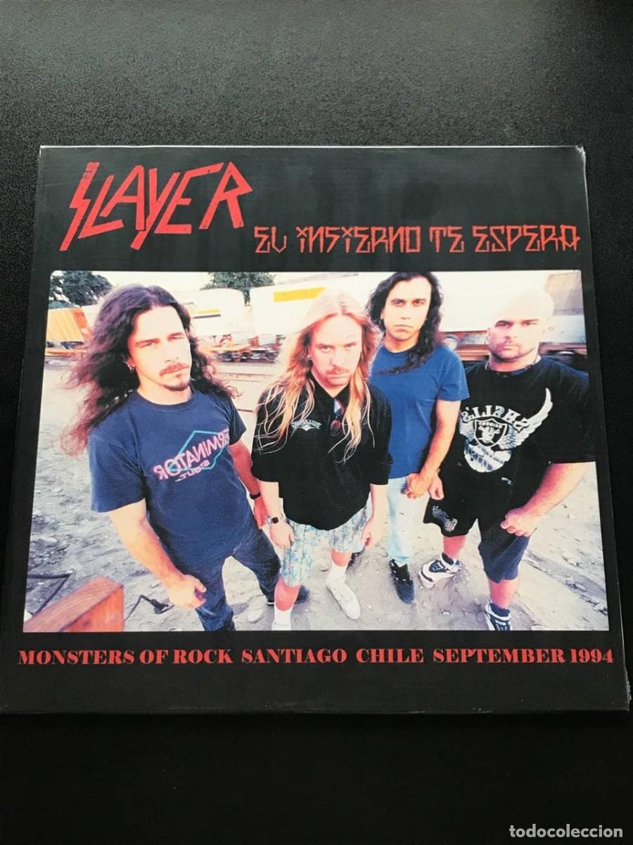 Discos de vinilo: Slayer El Infierno Te Espera Disco de vinilo LP trash metal 12&rdquo; vinyl