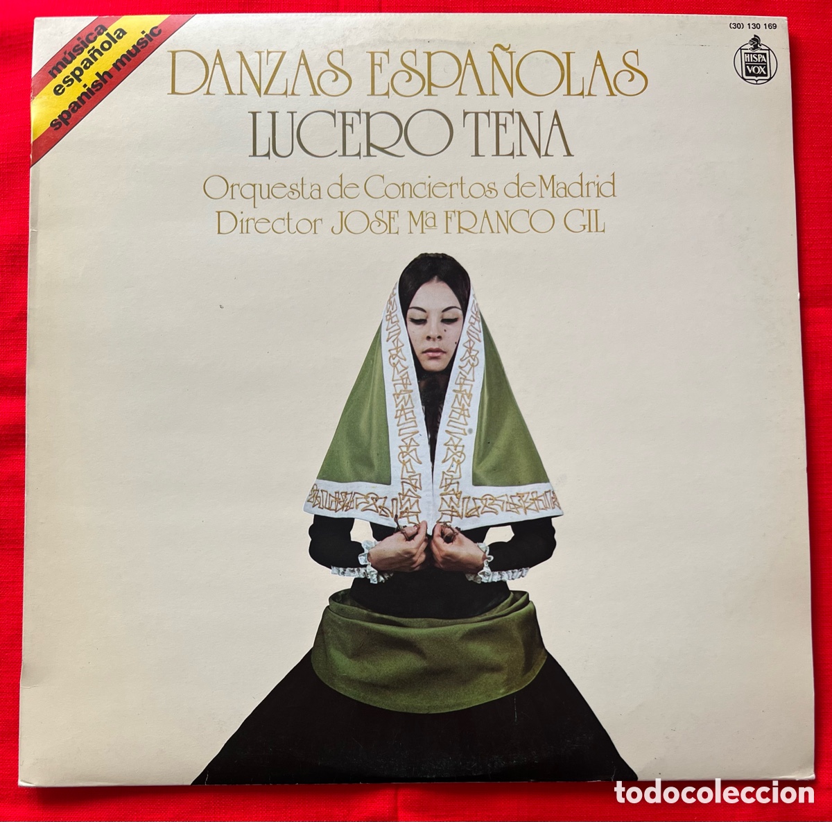 Discos de vinilo: Vinilo LP Lucero Tena - Danzas espa&ntilde;olas - Foto 1