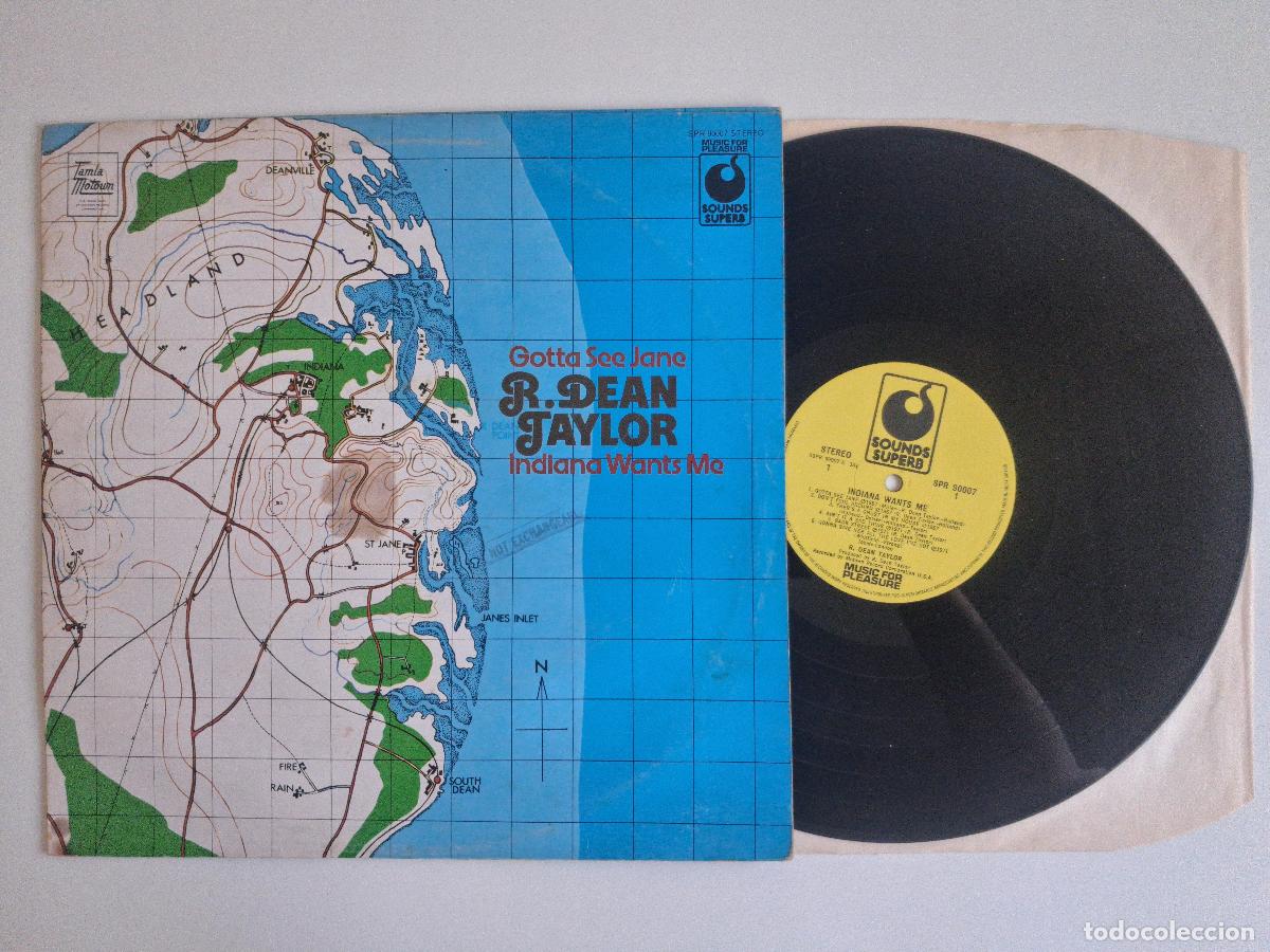 Discos de vinilo: R. Dean Taylor &ndash; Indiana Wants Me