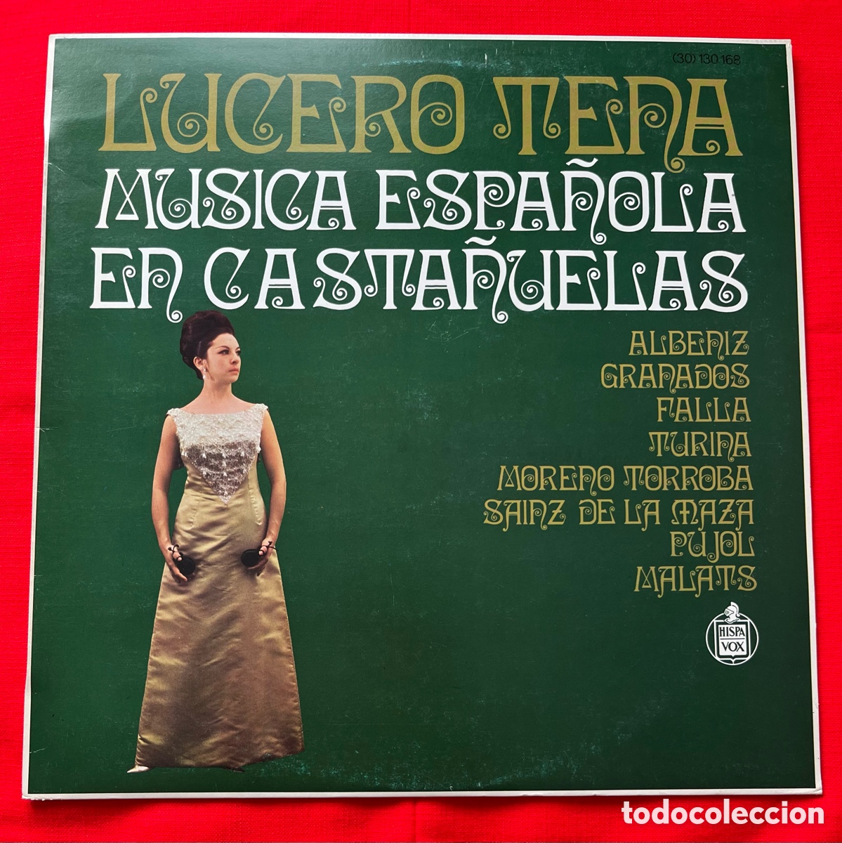 Discos de vinilo: Vinilo LP Lucero Tena - M&uacute;sica espa&ntilde;ola en casta&ntilde;uelas