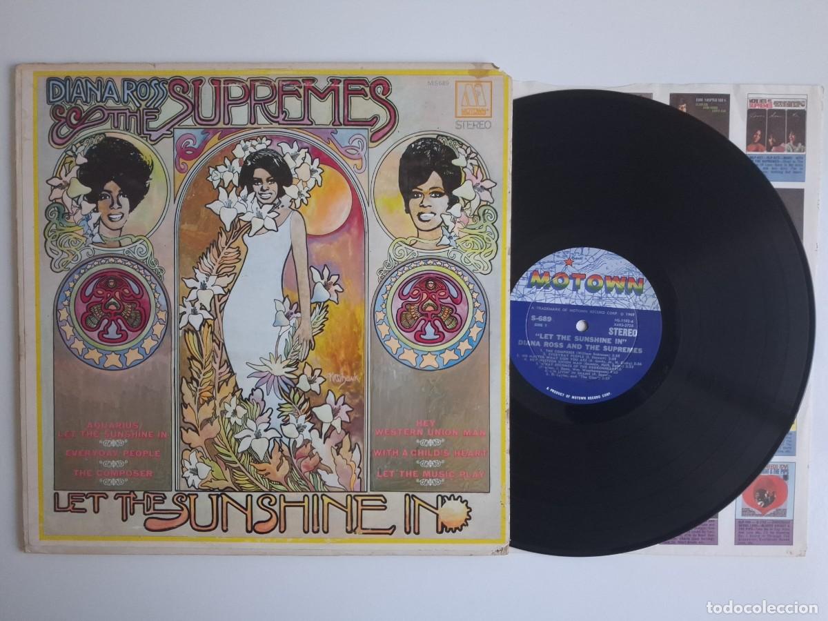 Discos de vinilo: Diana Ross & The Supremes &ndash; Let The Sunshine In