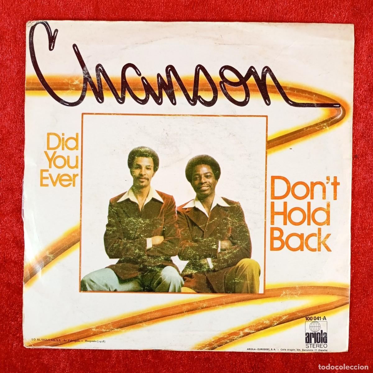 Discos de vinilo: CHANSON - DID YOU EVER, DON'T HOLD BACK - SINGLE VINILO - ARIOLA - 100 041&middot;A / 3195
