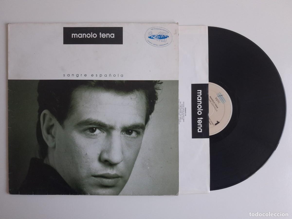 Discos de vinilo: Manolo Tena &ndash; Sangre Espa&ntilde;ola