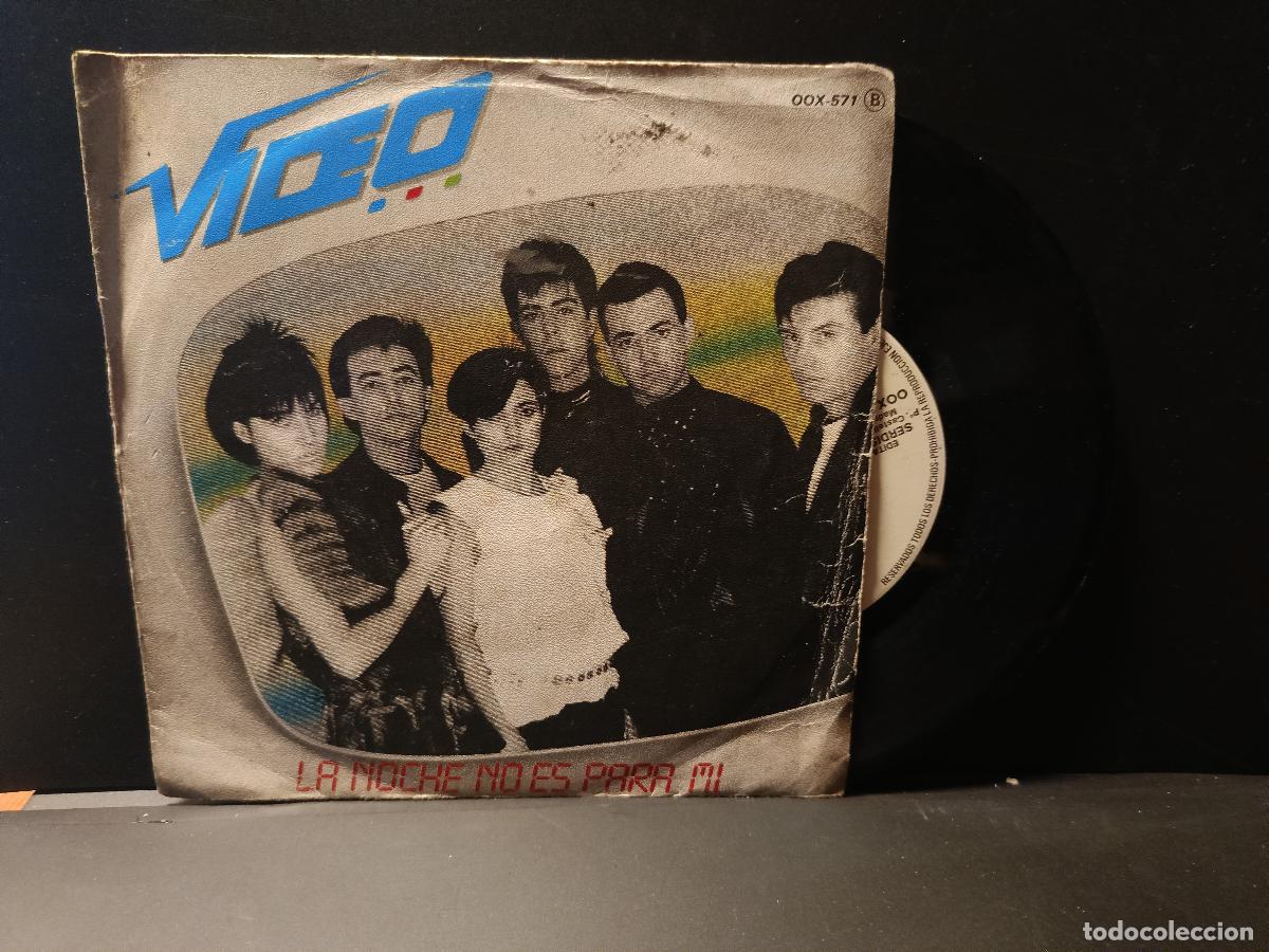 Discos de vinilo: vinilo single video la noche no es para mi+ fria y automatica pepeto