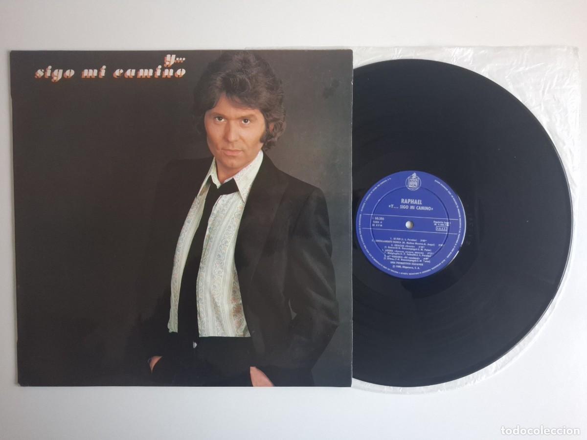 Discos de vinilo: Raphael &ndash; Y... Sigo Mi Camino