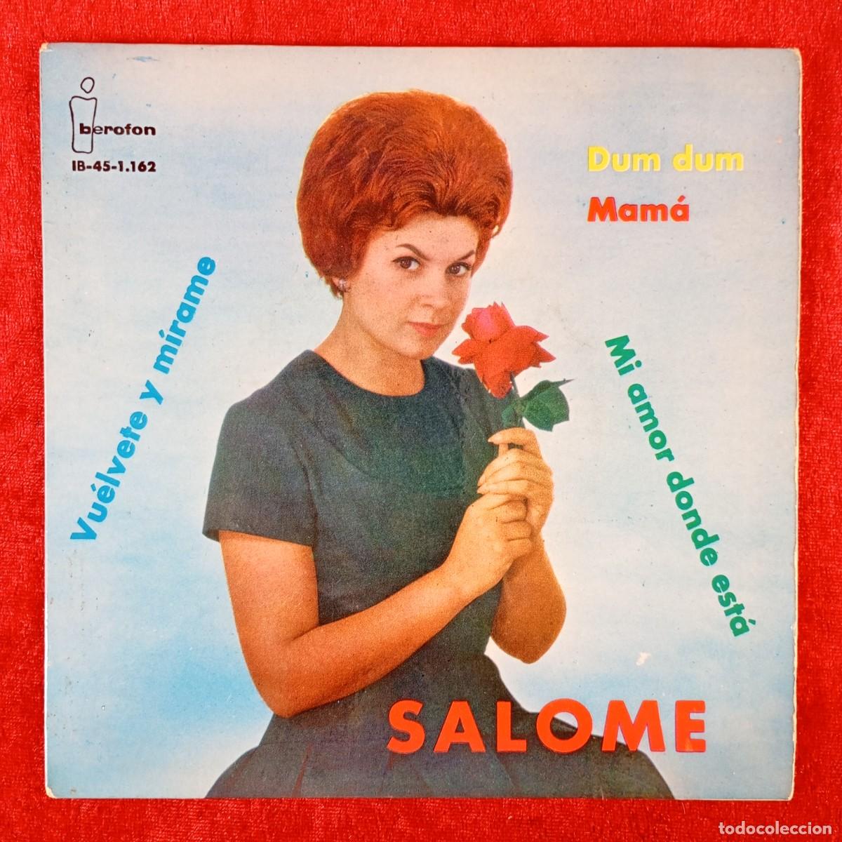 Discos de vinilo: SALOMON - DUM DUM, MAM&Aacute;, VU&Eacute;LVETE Y M&Iacute;RAME... - EP VINILO - BEROFON - IB-45-1.162 / 3200