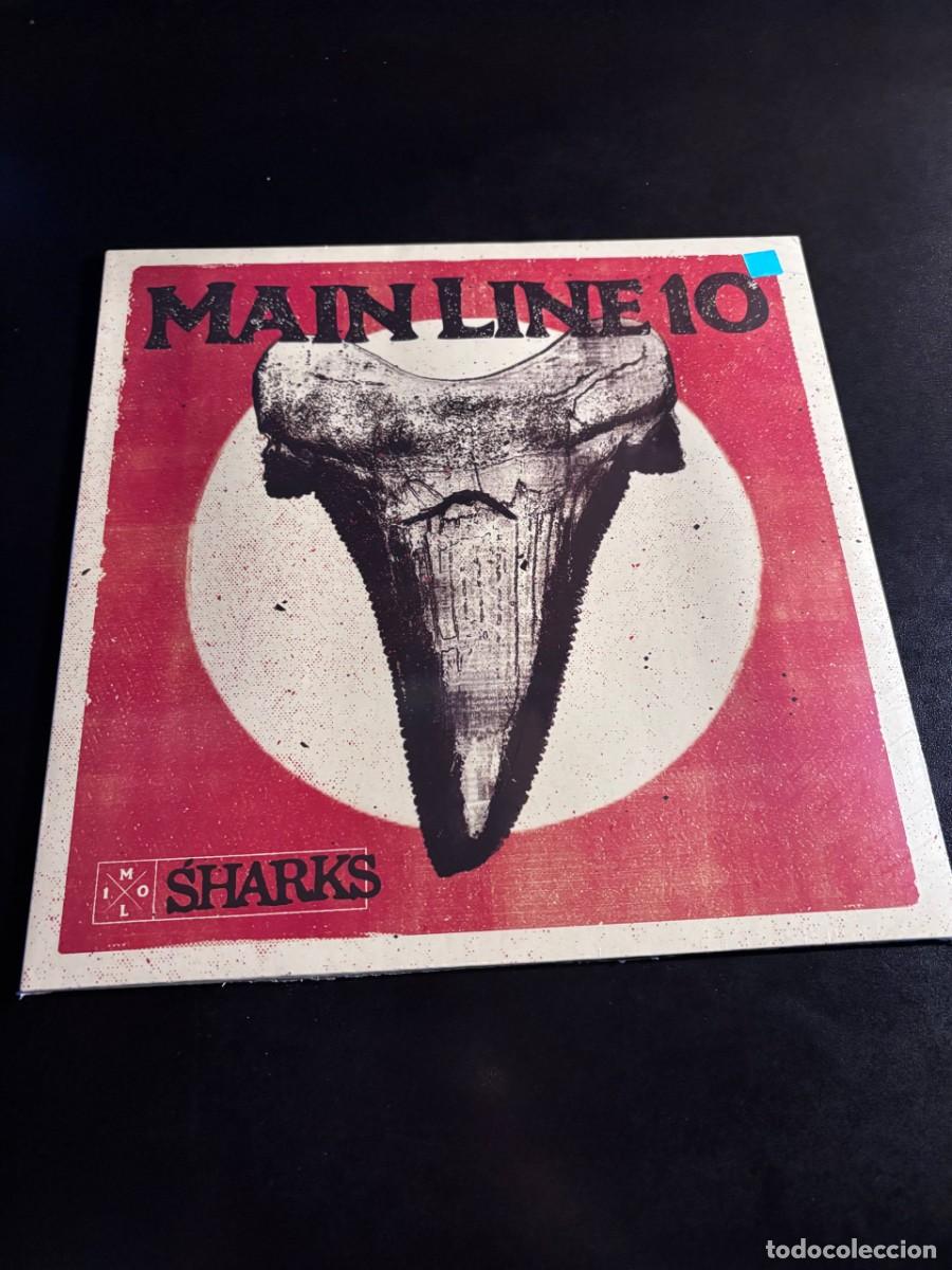 Discos de vinilo: Main Line 10 Sharks Disco de vinilo LP 12&rdquo; punk hardcore Punkaway