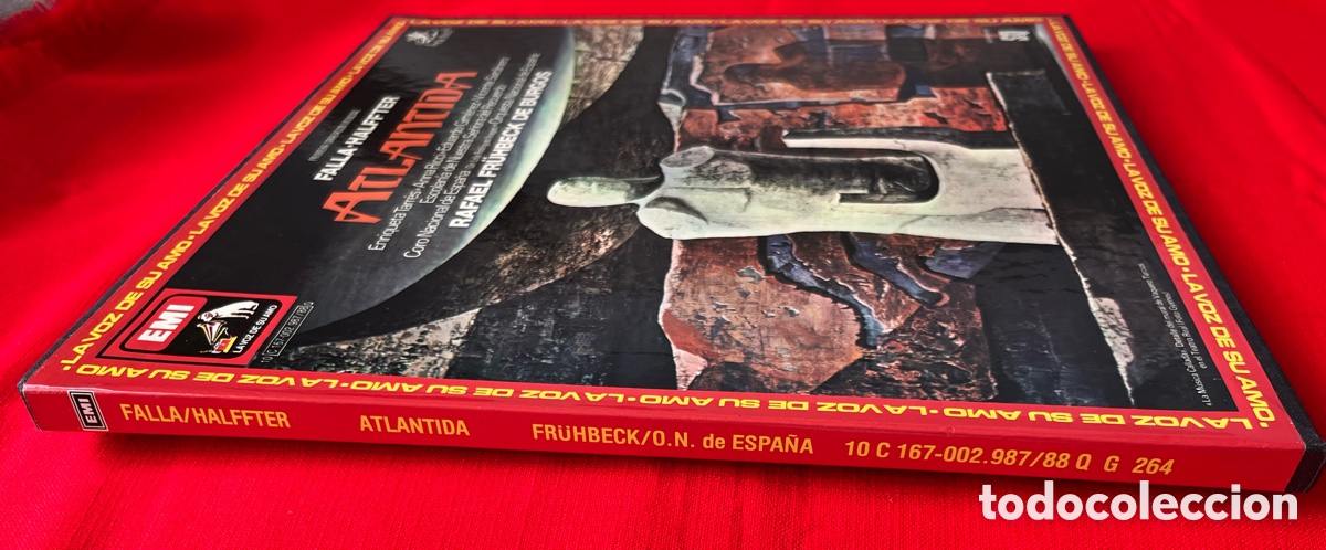 Discos de vinilo: Cofre 2LPs Manuel de Falla - Atl&aacute;ntida - Foto 2