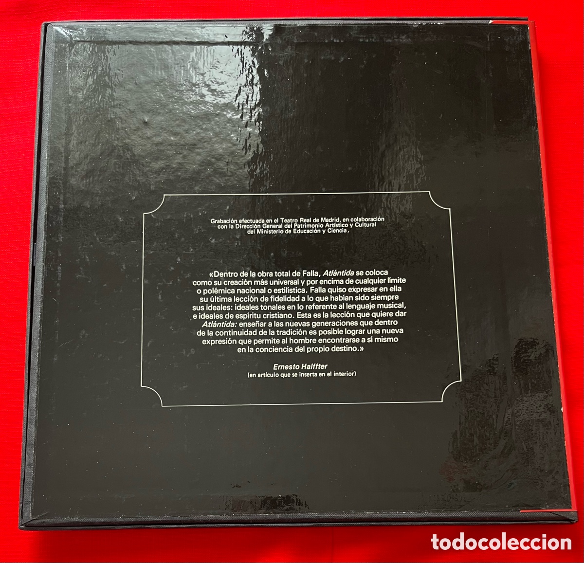 Discos de vinilo: Cofre 2LPs Manuel de Falla - Atl&aacute;ntida - Foto 3